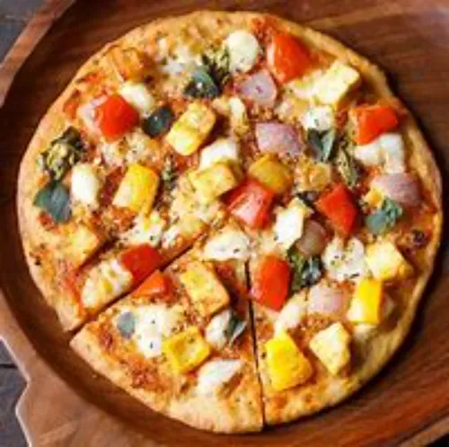 Paneer Roasted Pizza
